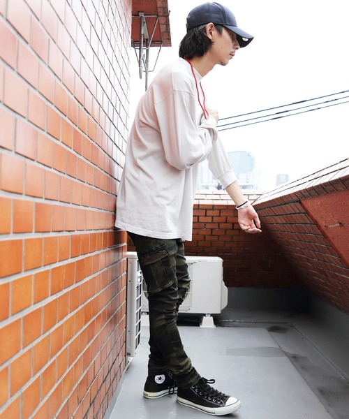 ８(eight)（エイト）の「テーパードカーゴパンツ（カーゴパンツ・メンズ・ブラック/カーキ/カモフラージュ・MEDIUM/LARGE/X-LARGE）」の12枚目の写真