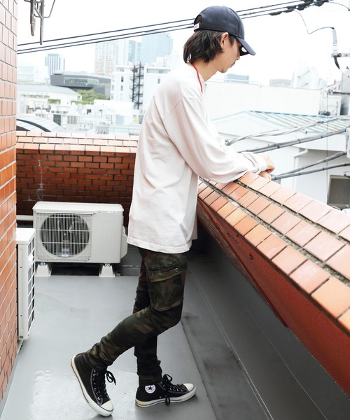 ８(eight)（エイト）の「テーパードカーゴパンツ（カーゴパンツ・メンズ・ブラック/カーキ/カモフラージュ・MEDIUM/LARGE/X-LARGE）」の18枚目の写真