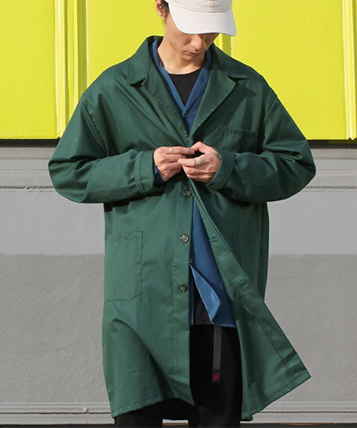 MASSAUA（マッサワ）の「【 MASSAUA / マッサワ 】WORK COAT（テーラードジャケット・メンズ・ブラック/ベージュ/ネイビー/グリーン・S/M/L）」の3枚目の写真