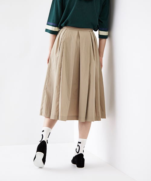 Another Edition（アナザーエディション）の「■AE　Nｽﾄﾚｯﾁ ﾀｯｸ SK ◆（スカート・レディース・ベージュ/コバルトブルー・SMALL/MEDIUM）」の6枚目の写真