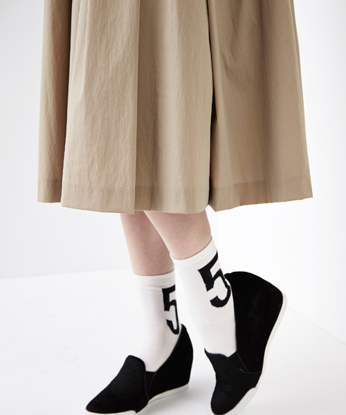 Another Edition（アナザーエディション）の「■AE　Nｽﾄﾚｯﾁ ﾀｯｸ SK ◆（スカート・レディース・ベージュ/コバルトブルー・SMALL/MEDIUM）」の8枚目の写真