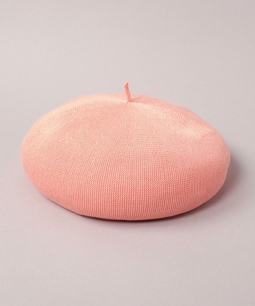 CA4LA(カシラ)の「チョボSS7(ハンチング/ベレー帽・レディース・ブラウン/ピンク/ブラック/グレー/ライトグレー/ピンク系その他/サックスブルー・ONESIZE)」の7枚目の写真