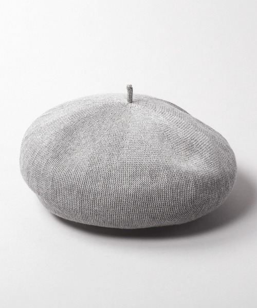 CA4LA(カシラ)の「チョボSS7(ハンチング/ベレー帽・レディース・ブラウン/ピンク/ブラック/グレー/ライトグレー/ピンク系その他/サックスブルー・ONESIZE)」の3枚目の写真