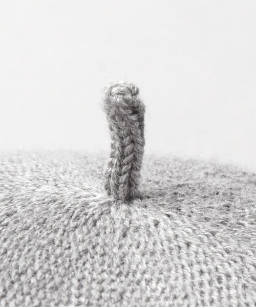 CA4LA(カシラ)の「チョボSS7(ハンチング/ベレー帽・レディース・ブラウン/ピンク/ブラック/グレー/ライトグレー/ピンク系その他/サックスブルー・ONESIZE)」の8枚目の写真