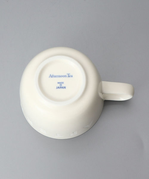 Afternoon Tea（アフタヌーンティー）の「ロゴワークスマグカップ for Tea（グラス/マグカップ/タンブラー・レディース・ホワイト/グレー・ONE SIZE）」の8枚目の写真