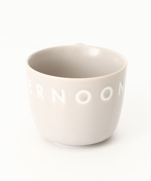 Afternoon Tea（アフタヌーンティー）の「ロゴワークスマグカップ for Tea（グラス/マグカップ/タンブラー・レディース・ホワイト/グレー・ONE SIZE）」の3枚目の写真