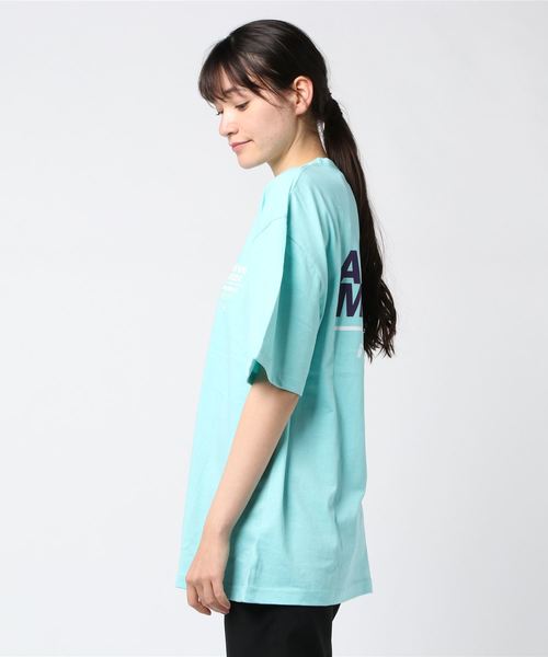 DING(ディング)の「DING/archive masterビッグシルエットTシャツ(Tシャツ/カットソー・レディース・グリーン/ブラック/ホワイト・FREE)」の12枚目の写真