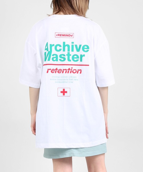 DING(ディング)の「DING/archive masterビッグシルエットTシャツ(Tシャツ/カットソー・レディース・グリーン/ブラック/ホワイト・FREE)」の2枚目の写真