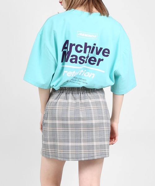 DING(ディング)の「DING/archive masterビッグシルエットTシャツ(Tシャツ/カットソー・レディース・グリーン/ブラック/ホワイト・FREE)」の1枚目の写真