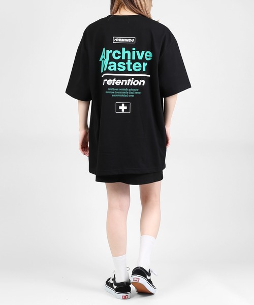 DING(ディング)の「DING/archive masterビッグシルエットTシャツ(Tシャツ/カットソー・レディース・グリーン/ブラック/ホワイト・FREE)」の7枚目の写真