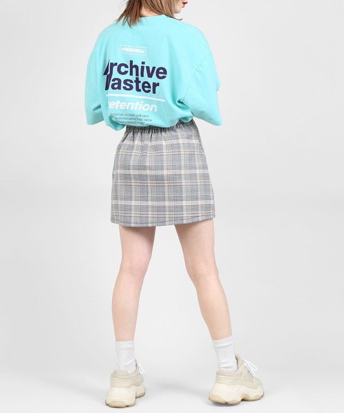 DING(ディング)の「DING/archive masterビッグシルエットTシャツ(Tシャツ/カットソー・レディース・グリーン/ブラック/ホワイト・FREE)」の13枚目の写真