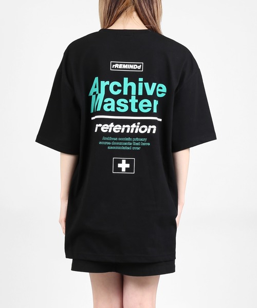 DING(ディング)の「DING/archive masterビッグシルエットTシャツ(Tシャツ/カットソー・レディース・グリーン/ブラック/ホワイト・FREE)」の5枚目の写真