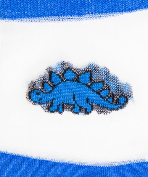 WEGO（ウィゴー）の「WEGO/ザウルスワンポイントシースルーソックス（ソックス/靴下・レディース・ブルー/レッド/イエロー/グリーン・FREE）」の8枚目の写真