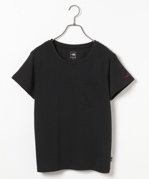 THE NORTH FACE（ザノースフェイス）の「【THE NORTH FACE(ザノースフェイス)】POCKET TEE（Tシャツ/カットソー・レディース・ホワイト/ブラック/グレー・MEDIUM）」の3枚目の写真