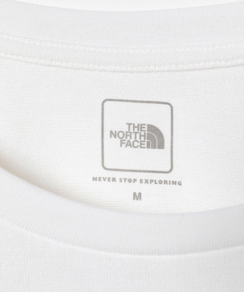 THE NORTH FACE（ザノースフェイス）の「【THE NORTH FACE(ザノースフェイス)】POCKET TEE（Tシャツ/カットソー・レディース・ホワイト/ブラック/グレー・MEDIUM）」の7枚目の写真