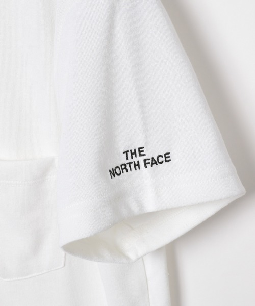 THE NORTH FACE（ザノースフェイス）の「【THE NORTH FACE(ザノースフェイス)】POCKET TEE（Tシャツ/カットソー・レディース・ホワイト/ブラック/グレー・MEDIUM）」の9枚目の写真