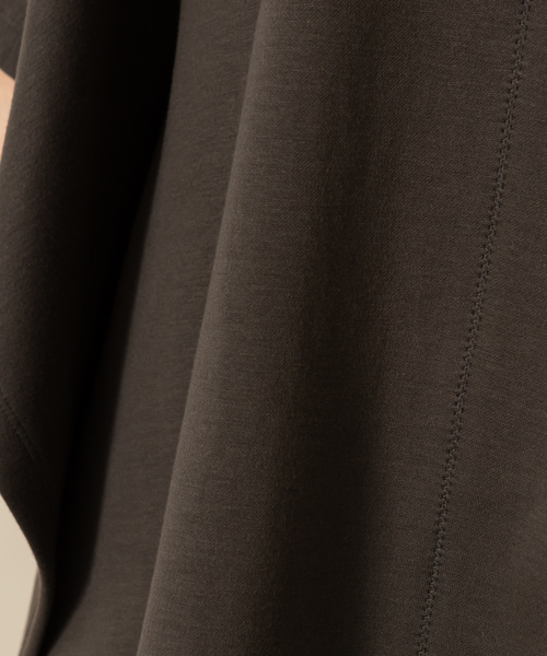 qualite（カリテ）の「ポンチョプルオーバー（Tシャツ/カットソー・レディース・チャコールグレー/ベージュ・フリー）」の19枚目の写真