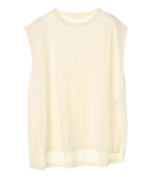 AMERICAN HOLIC（アメリカンホリック）の「バックドレープフレンチスリーブニットプルオーバー　＊（ニット/セーター・レディース・ブラック/ネイビー/ブラウン/アイボリー/グレイッシュベージュ・M/L）」の15枚目の写真