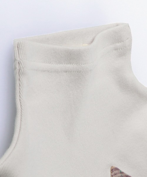 BRANSHES（ブランシェス）の「チェック柄ドッキングワンピース（ワンピース・キッズ・ベージュ/ネイビー・80ｃｍ/100cm/110cm/150cm/140cm/120cm/90cm/130cm）」の21枚目の写真