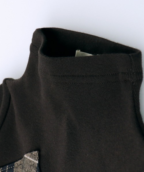 BRANSHES（ブランシェス）の「チェック柄ドッキングワンピース（ワンピース・キッズ・ベージュ/ネイビー・80ｃｍ/100cm/110cm/150cm/140cm/120cm/90cm/130cm）」の10枚目の写真