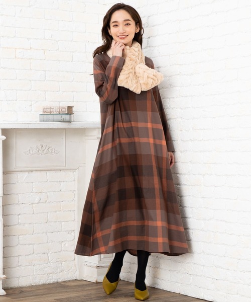 セール ビッグチェックワンピース ワンピース Sabstreet My Standard サブストリートマイスタンダード のファッション通販 Zozotown