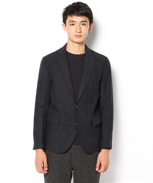 NANO universe（ナノユニバース）の「TWEED Senza Interlno JK（テーラードジャケット・メンズ・ネイビー/グリーン/ブラウン・48/44/46）」の22枚目の写真