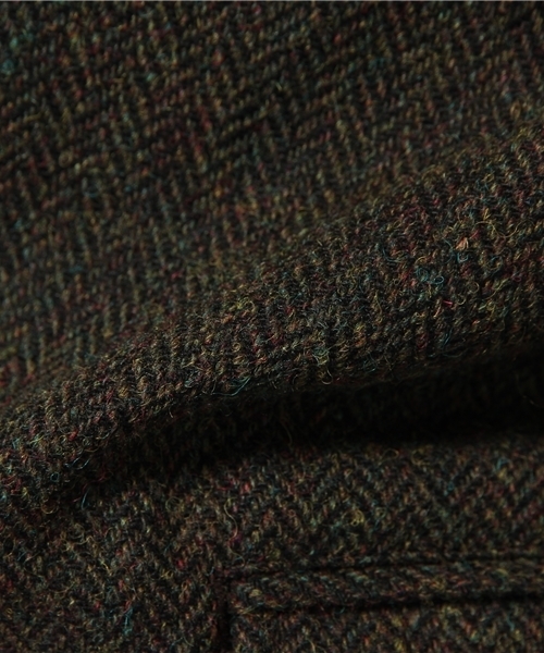 NANO universe（ナノユニバース）の「TWEED Senza Interlno JK（テーラードジャケット・メンズ・ネイビー/グリーン/ブラウン・48/44/46）」の11枚目の写真