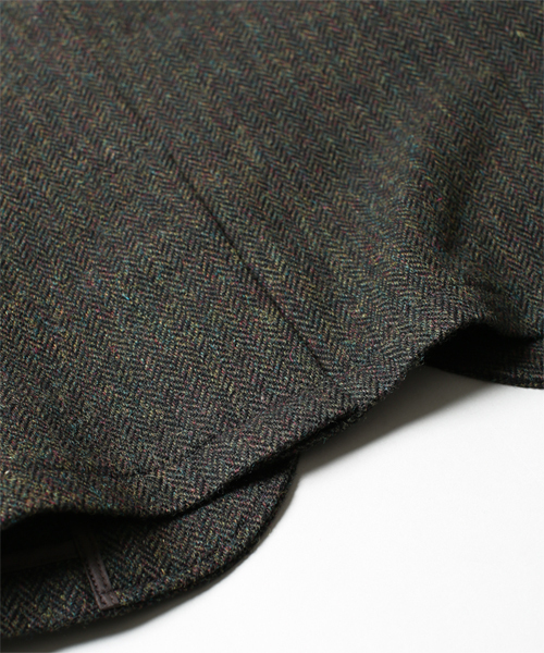 NANO universe（ナノユニバース）の「TWEED Senza Interlno JK（テーラードジャケット・メンズ・ネイビー/グリーン/ブラウン・48/44/46）」の8枚目の写真