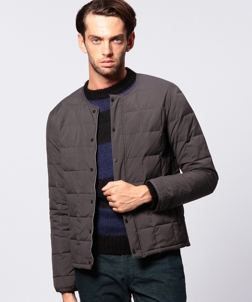 UNITED ARROWS（ユナイテッドアローズ）の「UAS ナイロンダウンブルゾン ◆（ダウンジャケット/コート・メンズ・ダークグレー/ネイビー・X-LARGE/LARGE/MEDIUM/X-SMALL/SMALL）」の2枚目の写真