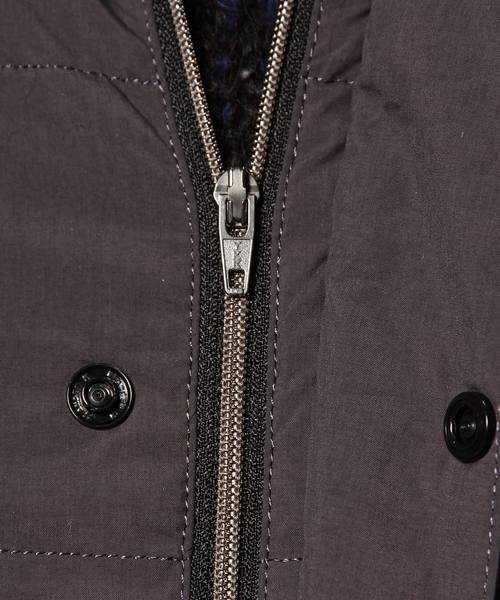 UNITED ARROWS（ユナイテッドアローズ）の「UAS ナイロンダウンブルゾン ◆（ダウンジャケット/コート・メンズ・ダークグレー/ネイビー・X-LARGE/LARGE/MEDIUM/X-SMALL/SMALL）」の11枚目の写真