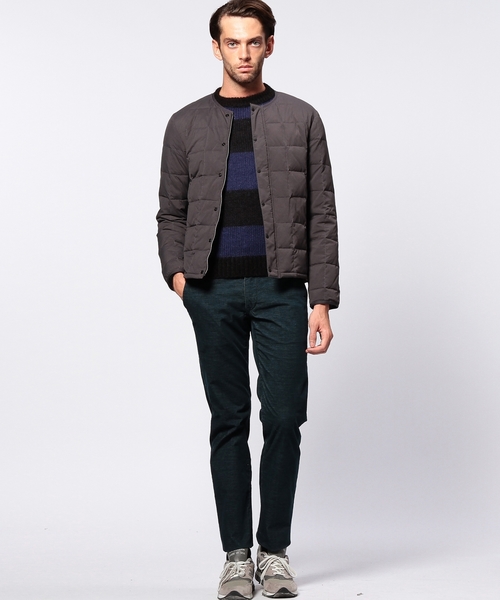 UNITED ARROWS（ユナイテッドアローズ）の「UAS ナイロンダウンブルゾン ◆（ダウンジャケット/コート・メンズ・ダークグレー/ネイビー・X-LARGE/LARGE/MEDIUM/X-SMALL/SMALL）」の9枚目の写真