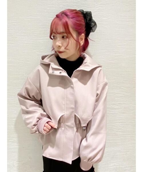 ガーターデザインブルゾン 春アウター ブルゾン Eatme イートミー のファッション通販 Zozotown