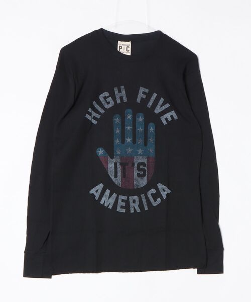 PALMER CASH(パルマーキャッシュ)の「【T18】【PALMERCASH/パルマーキャッシュ】ヴィンテージプリントサーマルカットソー(Tシャツ/カットソー・メンズ・ホワイト系その他/ホワイト系その他2/ホワイト系その他3/ブラック系その他2/ブラック系その他3・SMALL/MEDIUM)」の5枚目の写真