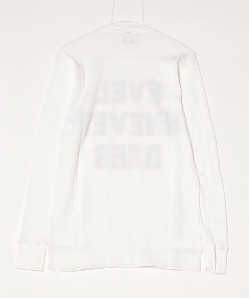 PALMER CASH(パルマーキャッシュ)の「【T18】【PALMERCASH/パルマーキャッシュ】ヴィンテージプリントサーマルカットソー(Tシャツ/カットソー・メンズ・ホワイト系その他/ホワイト系その他2/ホワイト系その他3/ブラック系その他2/ブラック系その他3・SMALL/MEDIUM)」の6枚目の写真