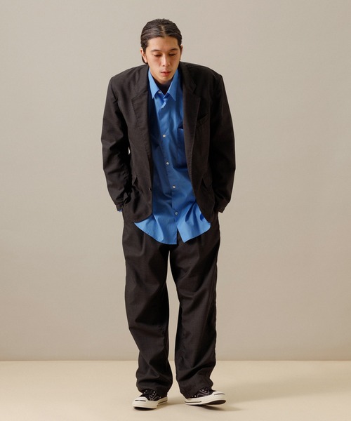 WILD LIFE TAILOR ベルテッドナイロンパンツ WILD LIFE TAILOR ベルテッドナイロンパンツ WILD LIFE TAILOR