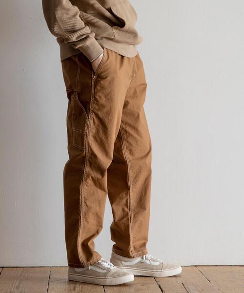 coen(コーエン)の「キャンバスペインターイージーパンツ(その他パンツ・メンズ・ナチュラル/ブラウン・LARGE/MEDIUM/SMALL/X-LARGE)」の21枚目の写真