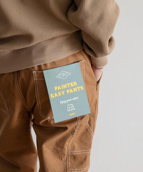 coen(コーエン)の「キャンバスペインターイージーパンツ(その他パンツ・メンズ・ナチュラル/ブラウン・LARGE/MEDIUM/SMALL/X-LARGE)」の22枚目の写真