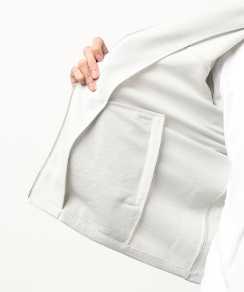 MEN'S BIGI（メンズビギ）の「【RIRANCHA】吸水速乾ストレッチブッチャーブルゾン（ブルゾン・メンズ・ブラウン/ブルー/キナリ・03/01/02）」の6枚目の写真