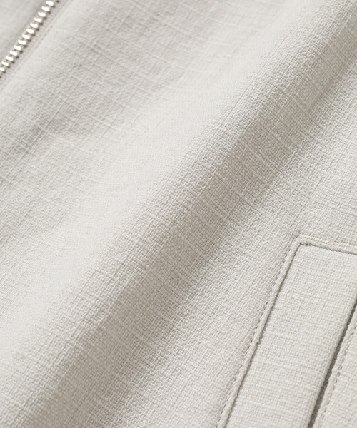 MEN'S BIGI（メンズビギ）の「【RIRANCHA】吸水速乾ストレッチブッチャーブルゾン（ブルゾン・メンズ・ブラウン/ブルー/キナリ・03/01/02）」の20枚目の写真