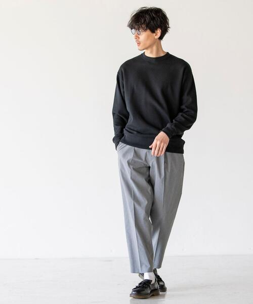 coen(コーエン)の「ウラケカルゼクルーネックカットソー(Tシャツ/カットソー・メンズ・ブラック/ベージュ・LARGE/MEDIUM/SMALL/X-LARGE)」の7枚目の写真