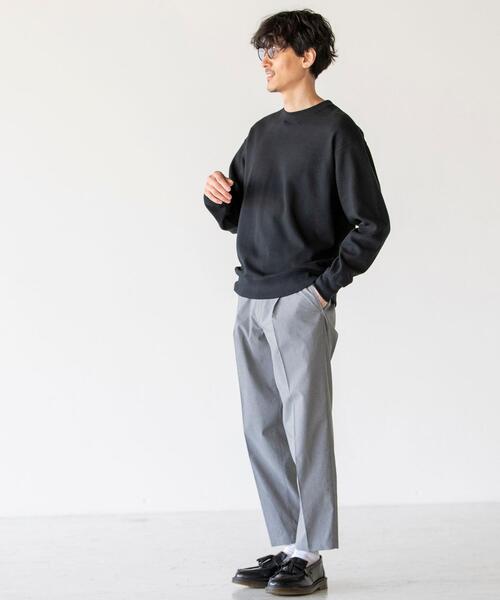 coen(コーエン)の「ウラケカルゼクルーネックカットソー(Tシャツ/カットソー・メンズ・ブラック/ベージュ・LARGE/MEDIUM/SMALL/X-LARGE)」の8枚目の写真