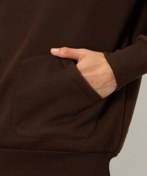 coen（コーエン）の「ロゴプリントスウェットプルオーバーパーカー（パーカー・メンズ・ブラック/ライトブルー/ダークブラウン・X-LARGE/LARGE/MEDIUM/SMALL）」の7枚目の写真