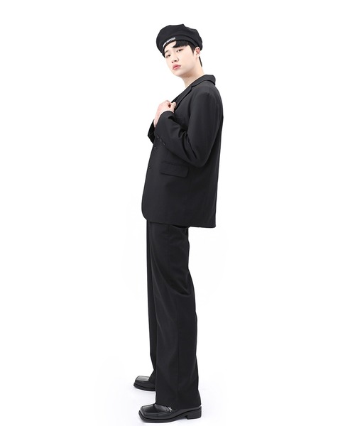 BASIC COTTON（ベーシックコットン）の「『BASIC COTTON/ベーシックコットン』BASIC beret/ユニセックス ベーシックベレー帽（ハンチング/ベレー帽・レディース・ブラック・FREE）」の7枚目の写真