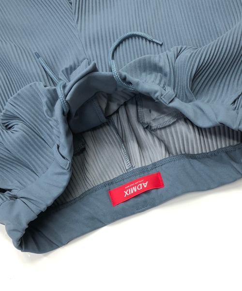 ADMIX/ATELIER SAB MEN（アドミックスアトリエサブメン）の「クレープ タック プリーツ ワイド バギー イージー パンツ セットアップ対応可（スラックス・メンズ・グレイッシュベージュ/グレー/グレイッシュブルー/ブラック・48/50）」の10枚目の写真