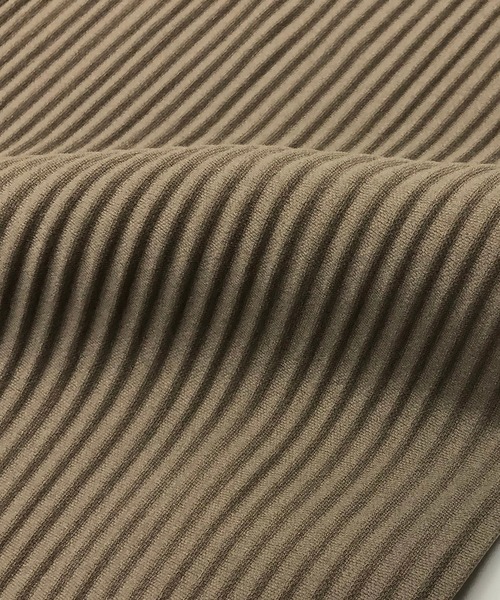 ADMIX/ATELIER SAB MEN（アドミックスアトリエサブメン）の「クレープ タック プリーツ ワイド バギー イージー パンツ セットアップ対応可（スラックス・メンズ・グレイッシュベージュ/グレー/グレイッシュブルー/ブラック・48/50）」の6枚目の写真