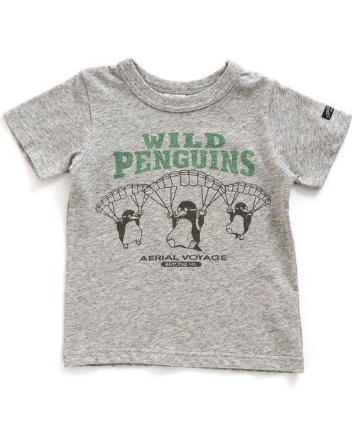 JUNK STORE(ジャンクストアー)の「WEB限定アメカジモチーフ6柄半袖Tシャツ(Tシャツ/カットソー・キッズ・イエロー/ベージュ/サックスブルー/オフホワイト/グレー/キナリ/ミント/グリーン/レッド/ブラック・130/150/100/110/140/120)」の5枚目の写真