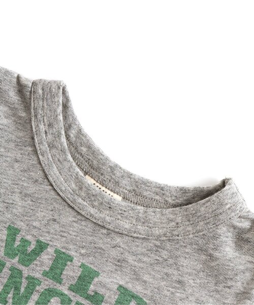 JUNK STORE(ジャンクストアー)の「WEB限定アメカジモチーフ6柄半袖Tシャツ(Tシャツ/カットソー・キッズ・イエロー/ベージュ/サックスブルー/オフホワイト/グレー/キナリ/ミント/グリーン/レッド/ブラック・130/150/100/110/140/120)」の22枚目の写真