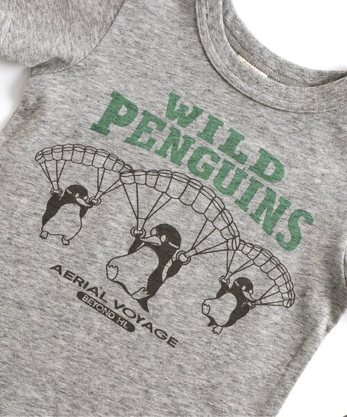 JUNK STORE(ジャンクストアー)の「WEB限定アメカジモチーフ6柄半袖Tシャツ(Tシャツ/カットソー・キッズ・イエロー/ベージュ/サックスブルー/オフホワイト/グレー/キナリ/ミント/グリーン/レッド/ブラック・130/150/100/110/140/120)」の17枚目の写真