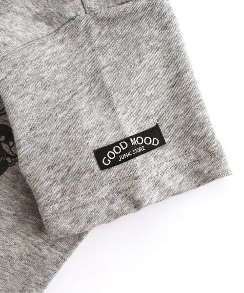 JUNK STORE(ジャンクストアー)の「WEB限定アメカジモチーフ6柄半袖Tシャツ(Tシャツ/カットソー・キッズ・イエロー/ベージュ/サックスブルー/オフホワイト/グレー/キナリ/ミント/グリーン/レッド/ブラック・130/150/100/110/140/120)」の11枚目の写真