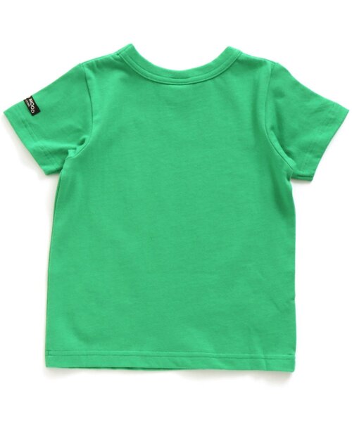 JUNK STORE(ジャンクストアー)の「WEB限定アメカジモチーフ6柄半袖Tシャツ(Tシャツ/カットソー・キッズ・イエロー/ベージュ/サックスブルー/オフホワイト/グレー/キナリ/ミント/グリーン/レッド/ブラック・130/150/100/110/140/120)」の15枚目の写真